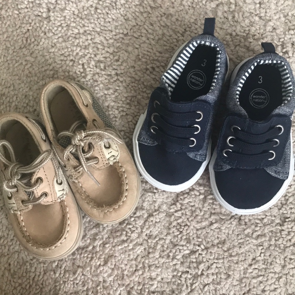 Toddler Boat Shoes (2 Pair)